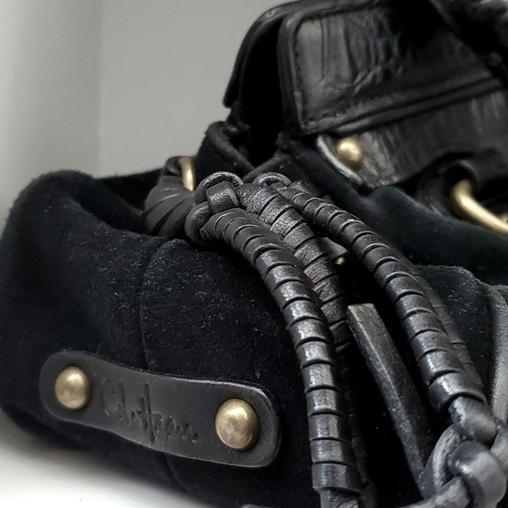 Cole Haan Leather & Suede Satchel